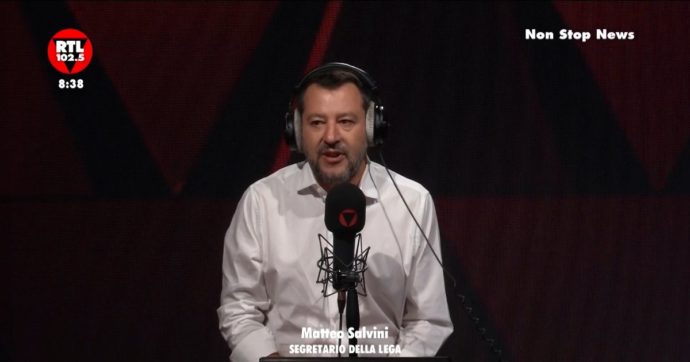 Copertina di Inchiesta Anas, Salvini a Rtl 102.5: “Tommaso Verdini in gambissima, non ho dubbi. Ho avuto amici sputtanati sui giornali, poi è finito in niente”