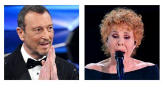 Copertina di Ornella Vanoni furiosa con Amadeus: “Con le basi non mi piace cantare”. La risposta del conduttore