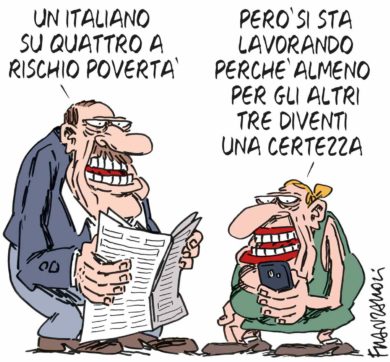 Copertina di La vignetta di Franzaroli