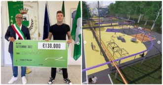 Copertina di Fedez dona 130mila euro alla sua Rozzano per il nuovo parco dello sport: “Felice di restituire un po’ dei privilegi acquisiti”