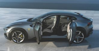 Copertina di “Purosangue”, c’è pure la Ferrari a ruote alte (ma non definitela Suv)