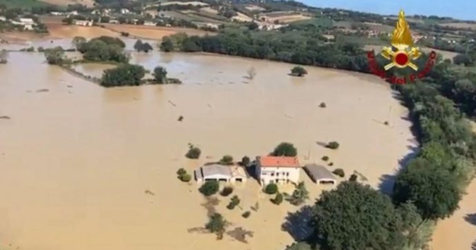 Copertina di Alluvione nelle Marche, Mercalli: “Pioggia da record”