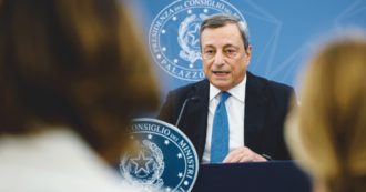 Copertina di Draghi: “Niente rubli agl’italiani”. E attacca Salvini, Meloni e Conte