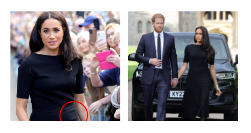 “Meghan Markle indossava un microfono al memoriale per la regina Elisabetta”: la foto pubblicata dal magazine Page Six