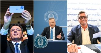 Il No di Draghi al secondo mandato stronca le speranze di Renzi e Calenda (che ancora oggi insistevano sul bis del premier)
