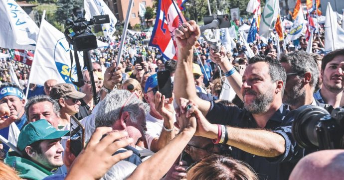 La Pontida del Salvini calante, assediato dai suoi 3 presidenti