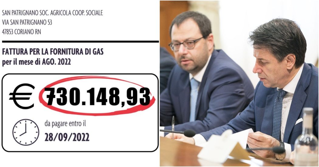 Da San Patrignano al Cardarelli, l’allarme bollette per terzo settore e sanità. Conte e Patuanelli chiedono interventi urgenti