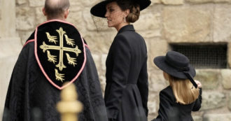Copertina di Funerali regina Elisabetta, Kate Middleton incontra la First Lady ucraina Olena Zelenska: la foto