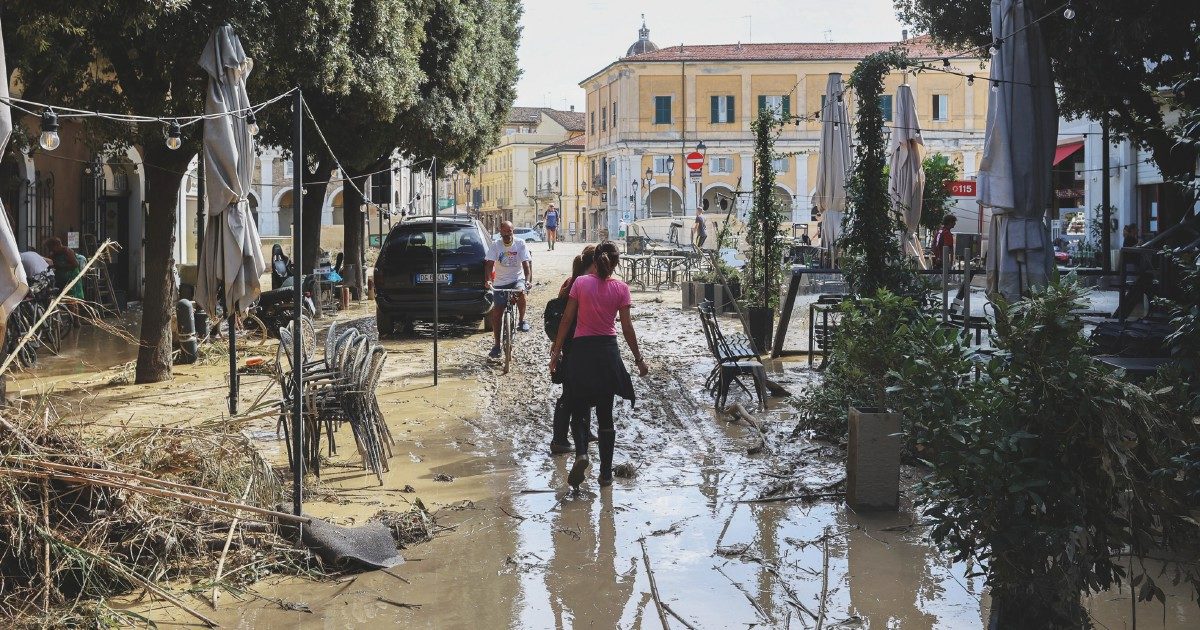 Alluvione nelle 