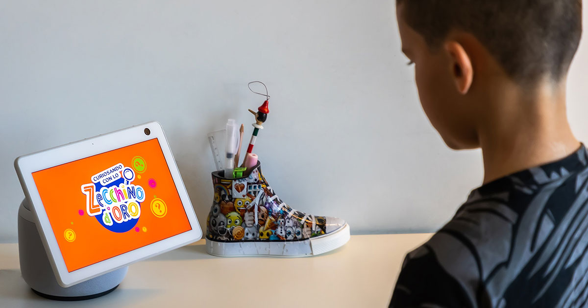 Copertina di Amazon Kids: arriva su Alexa il servizio dedicato ai più piccoli con funzionalità pensate per apprendimento ed intrattenimento
