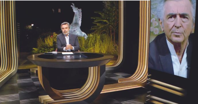 La furia di destra e Usigrai contro il monologo di Bernard-Henry Lévy