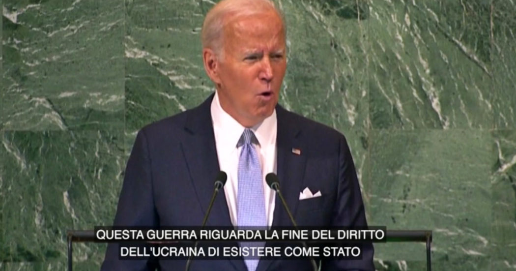 Biden: “Guerra in Ucraina? Riguarda la fine del diritto di quel Paese di esistere come Stato”