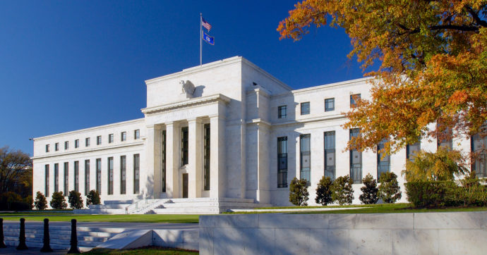 La Federal Reserve alza il costo del denaro dello 0,75%. Tassi Usa sui livelli più alti dal 2008