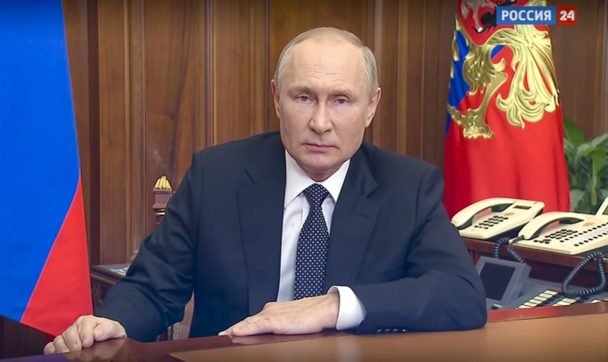 Copertina di Cosa significa la mossa di Putin: il Fatto di domani 22 settembre