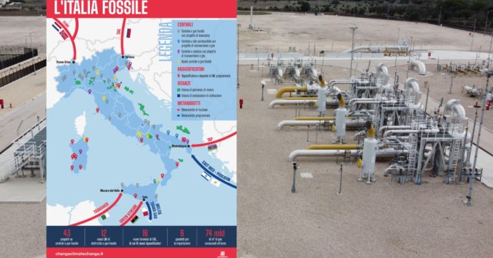 La mappa dell’Italia fossile: ecco i 120 progetti al Mite legati a fonti inquinanti. Legambiente: “Corsa al gas in barba a caro bollette e clima”