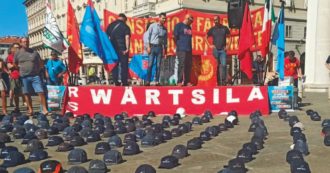 Copertina di Wartsila, un anno e mezzo di crisi e ancora nessuna soluzione: sciopero di 8 ore