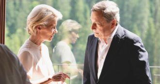 Copertina di Ora Ursula minaccia la destra Zelensky contro B. per Putin