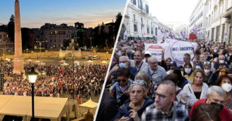 Elezioni, la diretta – Pd e M5s chiudono le campagne a Roma. Letta, piazza semivuota e il dem De Luca attacca il reddito: “Porcheria”