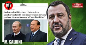 Copertina di Ucraina, Salvini: “Berlusconi su Putin? Non mi fate interpretare le sue parole. Sicuramente farò e faremo di tutto per fermare la guerra”