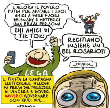 Copertina di La vignetta di Natangelo