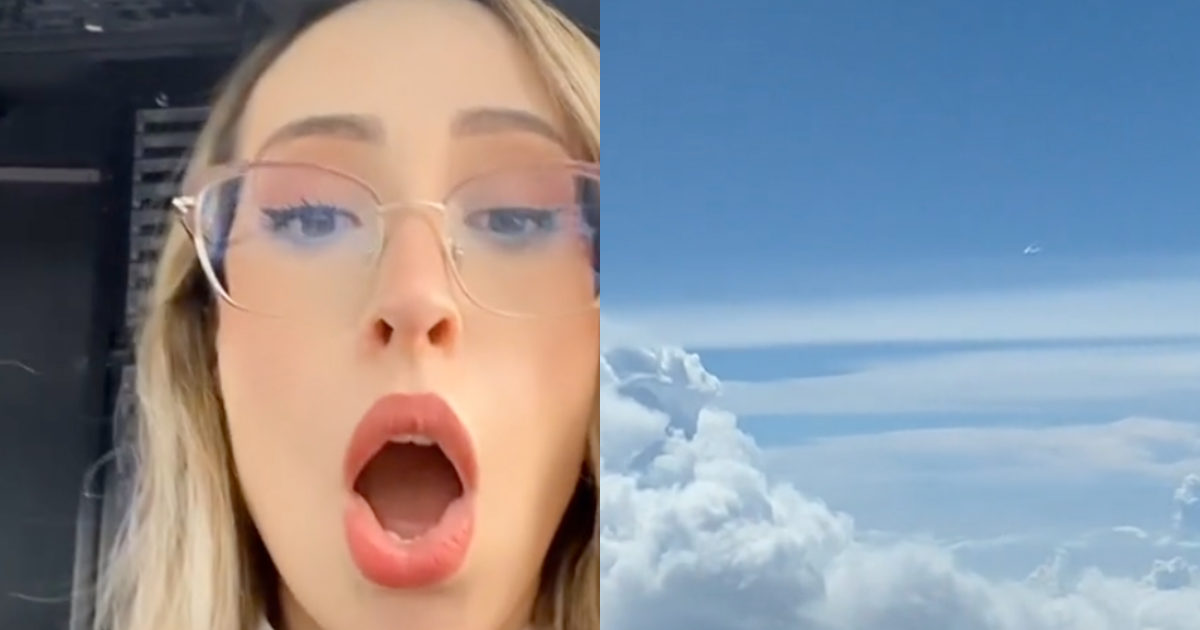 Pilota sostiene di aver visto un Ufo in cielo e pubblica il video: “Cosa credete che sia?”