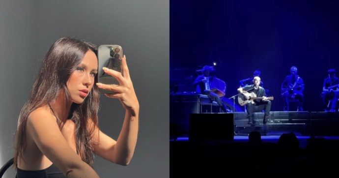 Aurora Ramazzotti incinta, la dedica di Eros durante il concerto all’Arena di Verona: “Mi fai diventare nonno. Grazie Auri, ti amo”