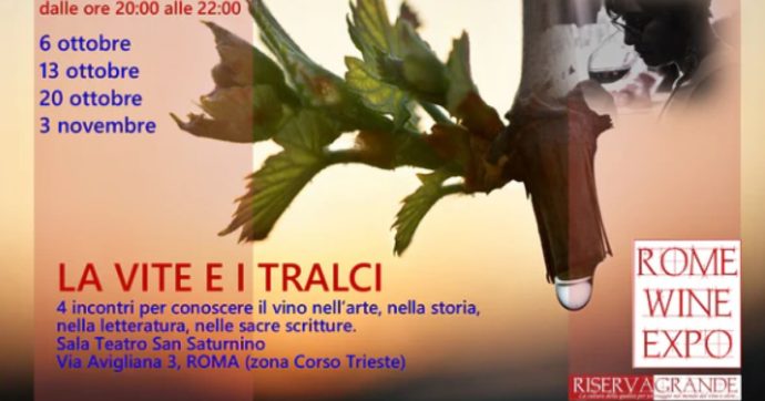 Bevetene tutti e fate un bonifico: la diocesi di Roma organizza un ciclo di “lezioni sul vino” con tanto di sommelier. Al prezzo di 150 euro