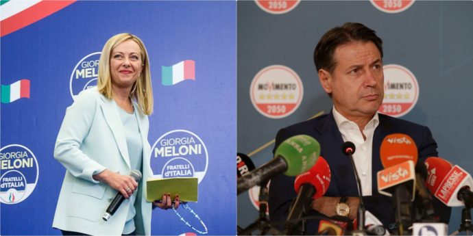 Elezioni 2022, Fdi vince in undici Regioni. Sei al M5s: è primo partito al Sud. Pd in testa solo in Emilia-Romagna e alla Camera in Toscana