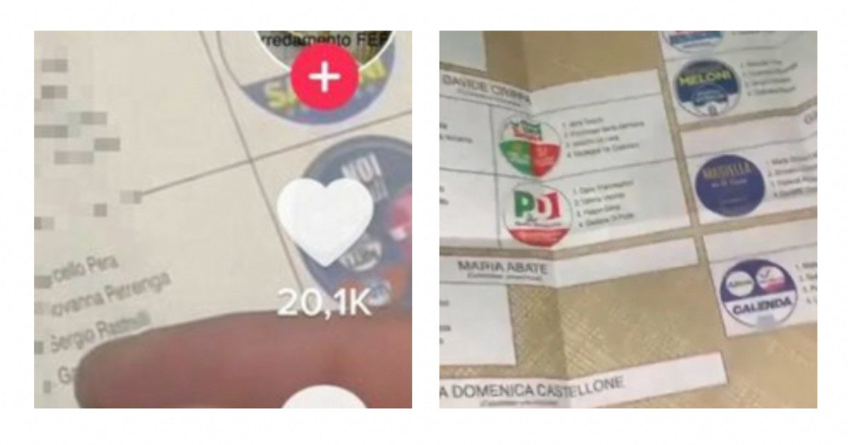 Elezioni 2022, boom di video fatti dentro la cabina elettorale e postati su TikTok: cosa rischia chi lo ha fatto