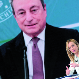 Copertina di La “svolta” di Meloni: altre armi all’Ucraina. Il Fatto di domani 28 settembre