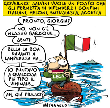 Copertina di La vignetta di Natangelo