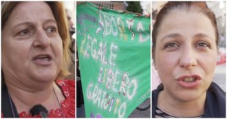 Copertina di Aborto, le voci delle donne in piazza a Roma: ‘Con Meloni a rischio diritto all’accesso’. ‘Dice che applicherà 194? Potenzierà le sue debolezze’
