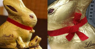 Copertina di Lidl non potrà più vendere i suoi coniglietti di cioccolato: “Troppo simili a quelli Lindt, deve distruggere tutti gli esemplari rimasti”