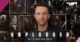 Copertina di Andrea Scanzi conduce Unplugged su TvLoft: nove protagonisti della musica italiana si raccontano senza filtri con esibizioni dal vivo