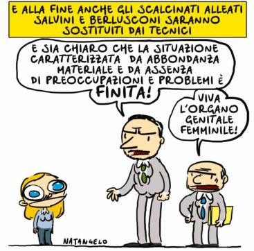 Copertina di La vignetta di Natangelo