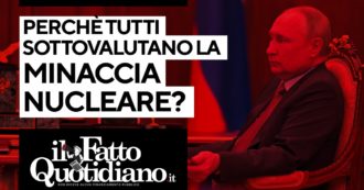 Copertina di Perché tutti sottovalutano la minaccia nucleare? Segui la diretta con Peter Gomez