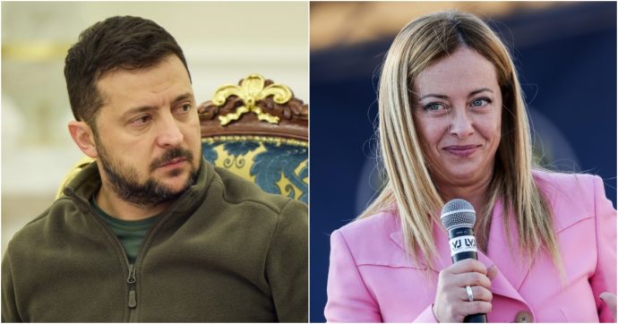 Meloni, gelo con Macron poi colloquio con Zelensky: ribadito sostegno  dell'Italia all'Ucraina