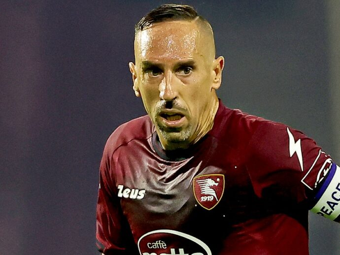 Franck Ribery si ritira: imminente l’annuncio dell’addio al calcio, ma non alla Salernitana