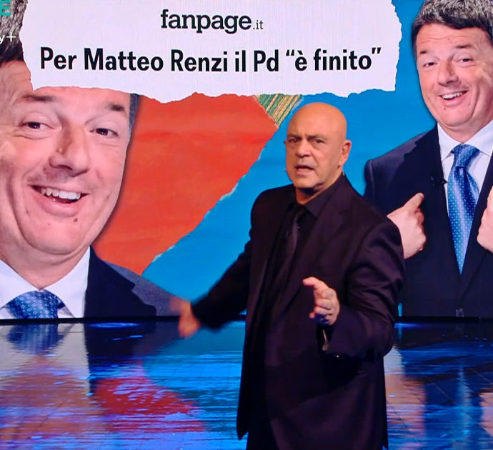 Il monologo di Crozza sulla crisi del Pd: “Renzi è come un serial killer che confessa tutto in tv per megalomania. Bonaccini? Sembra Zoolander”
