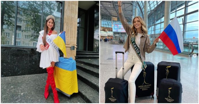 Le miss di Ucraina e Russia in stanza insieme per il concorso di bellezza: lo scivolone del Miss Grand International. L’ira della reginetta di Kiev