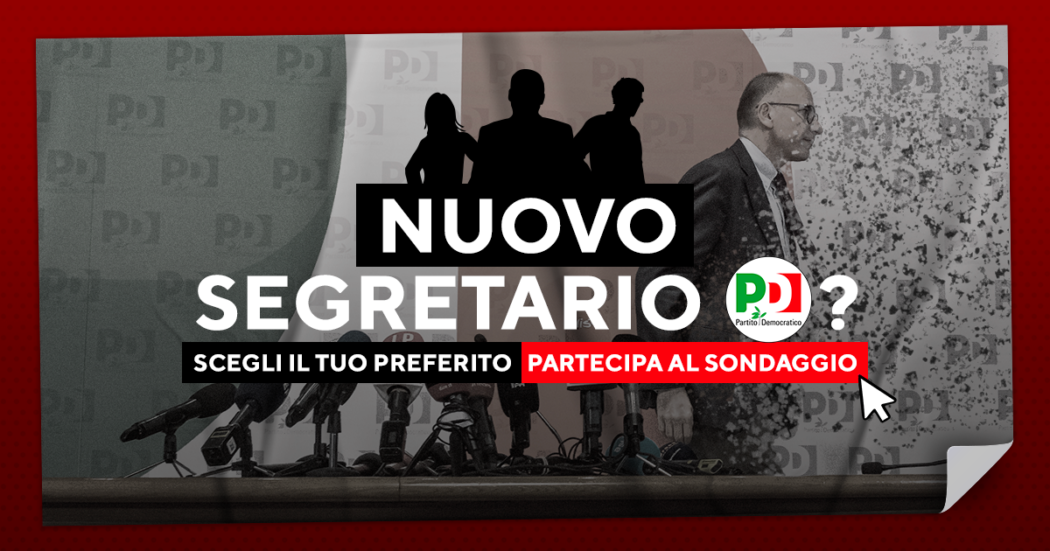 Congresso Pd: scegli il tuo segretario, partecipa al sondaggio