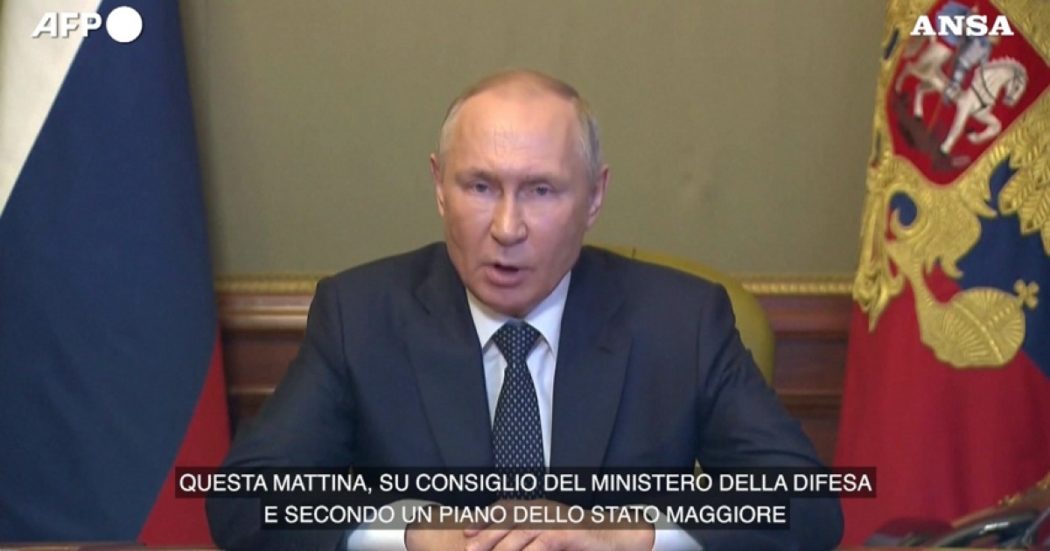 Putin rivendica i raid sull’Ucraina: “Se continueranno gli attacchi terroristici contro la Russia, la risposta sarà dura”