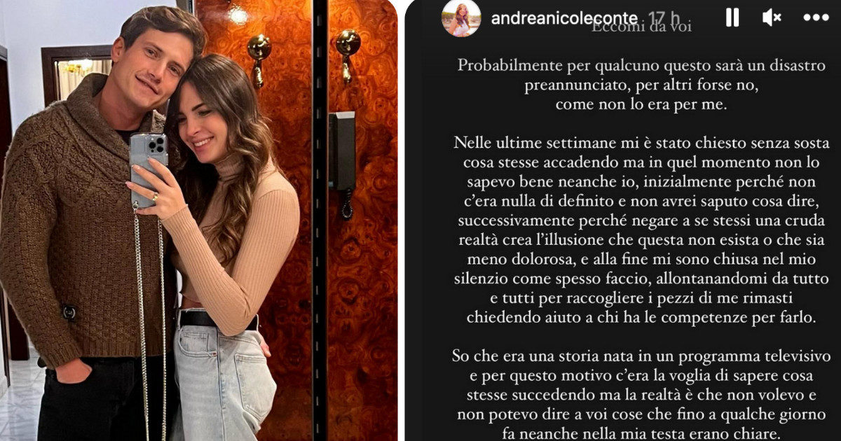 Uomini e Donne, Andrea Nicole annuncia la fine della storia con Ciprian: “Un disastro preannunciato”