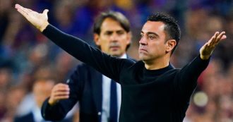 Copertina di Xavi: “Se non batti l’Inter in casa, non meriti di passare”. Il tecnico del Barcellona non è andato a lezione di umiltà