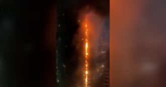 Copertina di Turchia, in fiamme grattacielo di 42 piani nel centro di Istanbul: residenti evacuati – video