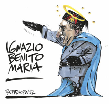 Copertina di La vignetta di Mora