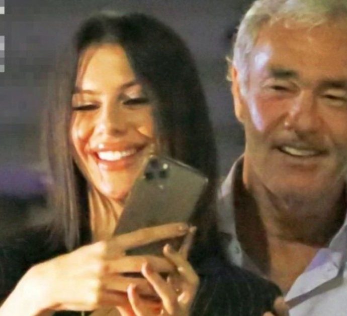 Massimo Giletti insieme a Antonella Fiordelisi, le foto di Chi: “Bacio non casto”