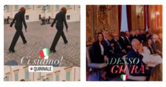 Copertina di La ministra dell’Università Anna Maria Bernini posta i video dal Quirinale e mette “T’appartengo” di Ambra come colonna sonora
