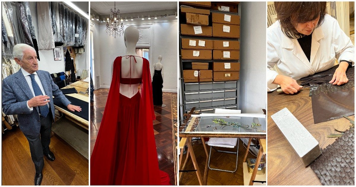 ApritiModa, il nostro viaggio alla scoperta di Alberta Ferretti, Serapian, Osti Ricami e l’antica sartoria Domenico Caraceni