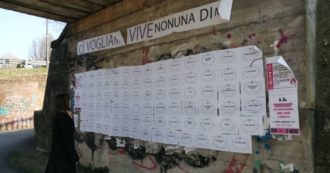 Copertina di Mantova, 1000 euro di multa a “Non una di meno” per il murales che ricorda le vittime di femminicidio. Per il Comune è imbrattamento